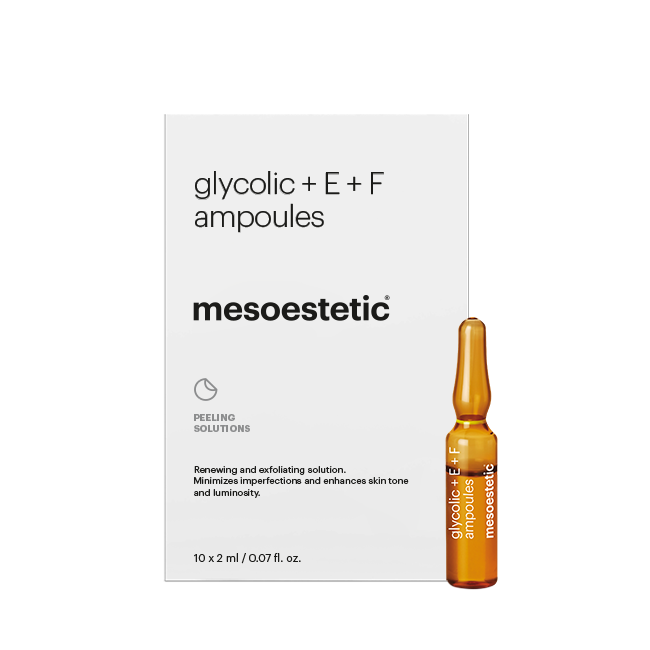 Mesoestetic Glycolic + E + F Ampoules (10 x 2ml)