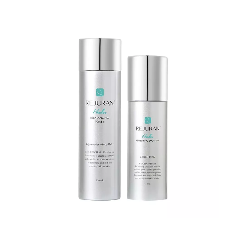 Rejuran Healer Rebalancing Toner & Refreshing Emulsion Set